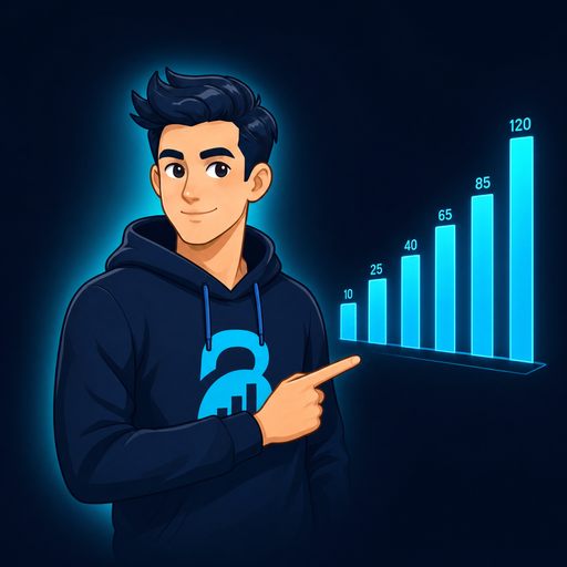 The Analyst reviewing a chart — illustration
